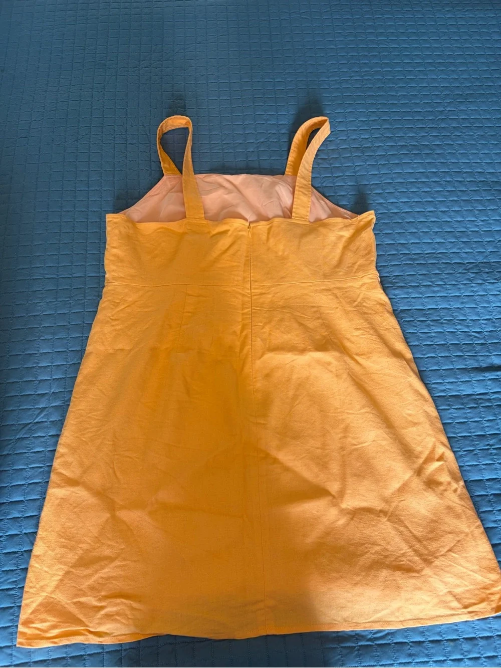 J. Crew Orange Shift Dress